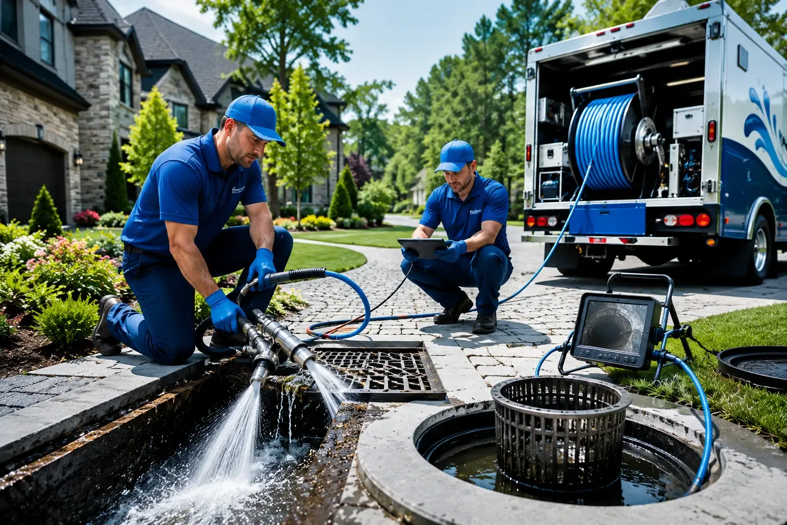 Local outdoor drain cleaning professionals in Galveston, IN